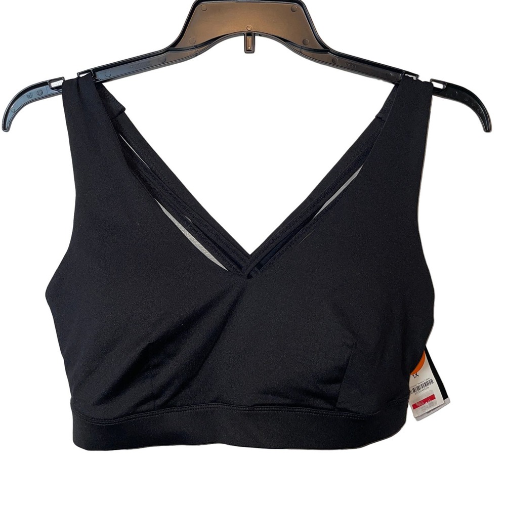ID IDEOLOGY Plus Size Match Set Sports Bra black 1x